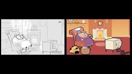 Mr. Bean - From Original Drawings to Animation_ "Green Bean"