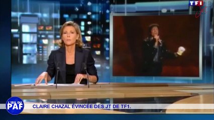 CLAIRE CHAZAL ÉVINCÉE DES JT DE TF1