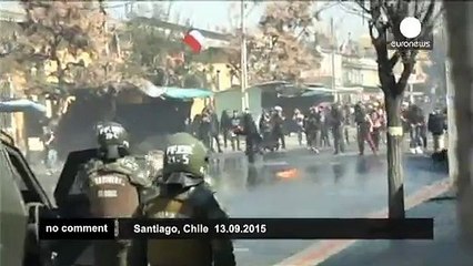 Protests in Chile on Pinochet anniversary