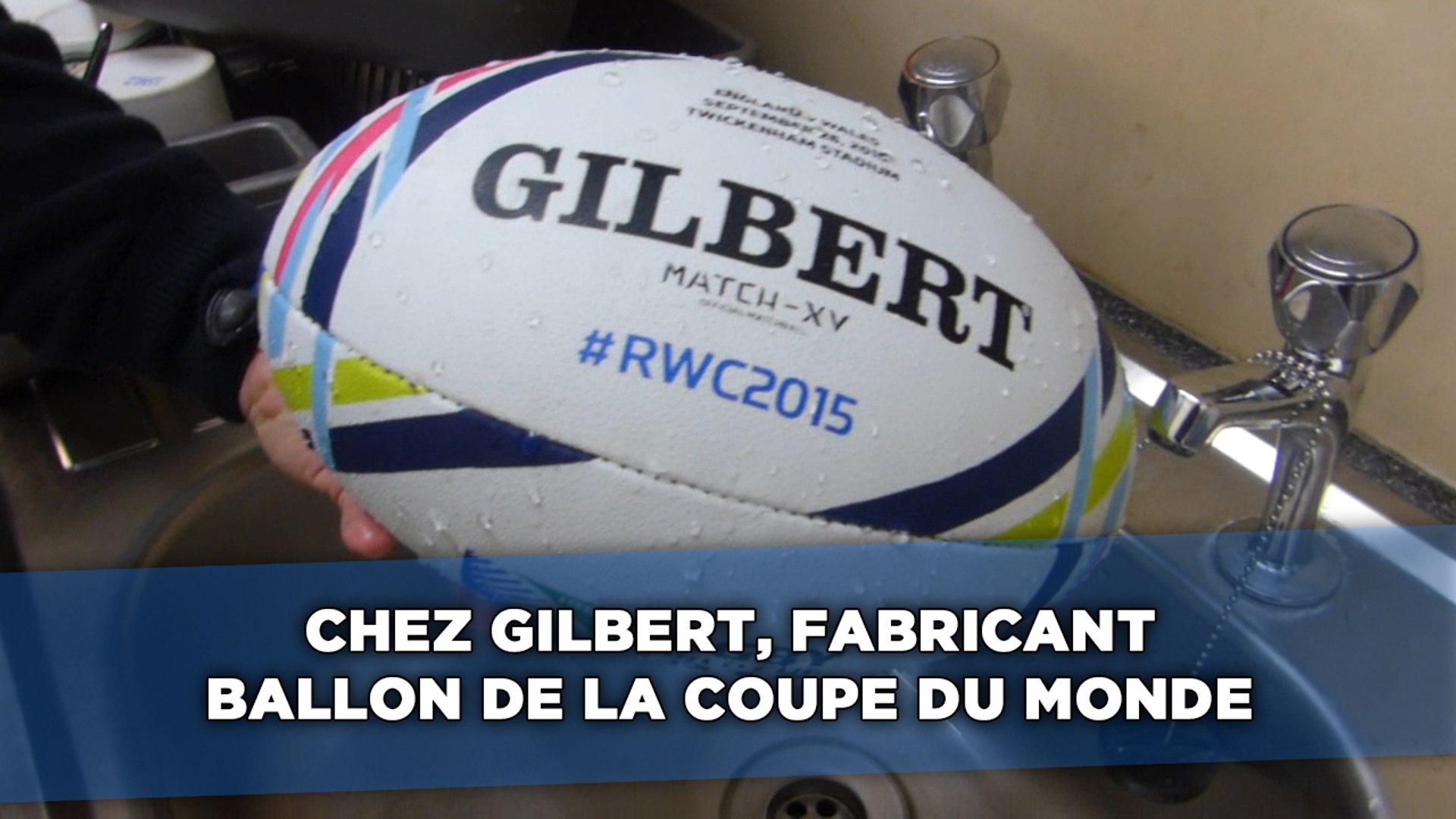 Coupe du monde de Rugby: Chez Gilbert, fabricant du ballon ovale - Vidéo  Dailymotion