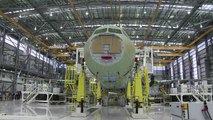 Airbus inaugure son usine d'avions 