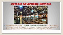 Outdoor Advertising Agency in Bangalore, chennai, India