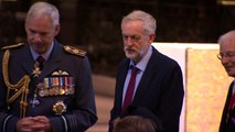 Corbyn greets Cameron at Battle of Britain service