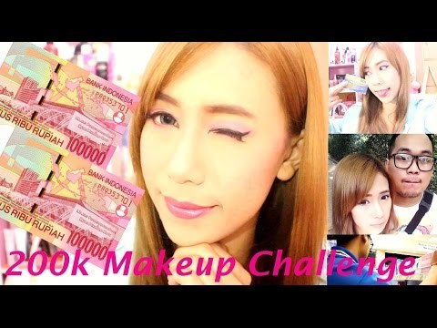 200k Makeup Challenge (ft. Boyfriend) || Acne Coverage