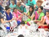 A Ganpati idol completely made of paper, Surat - Tv9 Gujarati