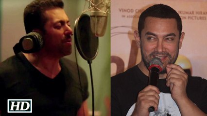 Finally Aamir REACTS to Salmans Main Hoon Hero Tera Song
