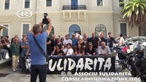 #Corse @Sulidarita tient conférence de presse devant le tribunal d'aiacciu