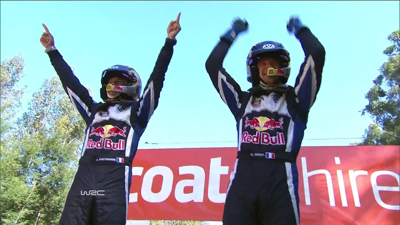 Sébastien Ogier a remporté sa troisième titre consécutif du Championnat du Monde des Rallyes FIA avec la victoire au Ral