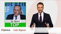 Le Top Flop : Pierre Gattaz dit oui à l'accueil des réfugiés / François Fillon privé de tribune à l'Assemblée