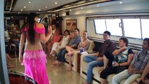 Belly Dance Show In a charter yacht dubai