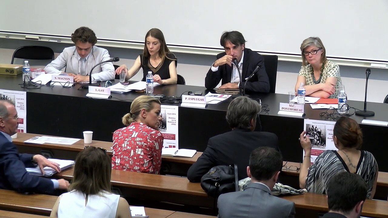 IFR_QsQ#5_"L’instruction du procès constitutionnel", échanges avec la salle