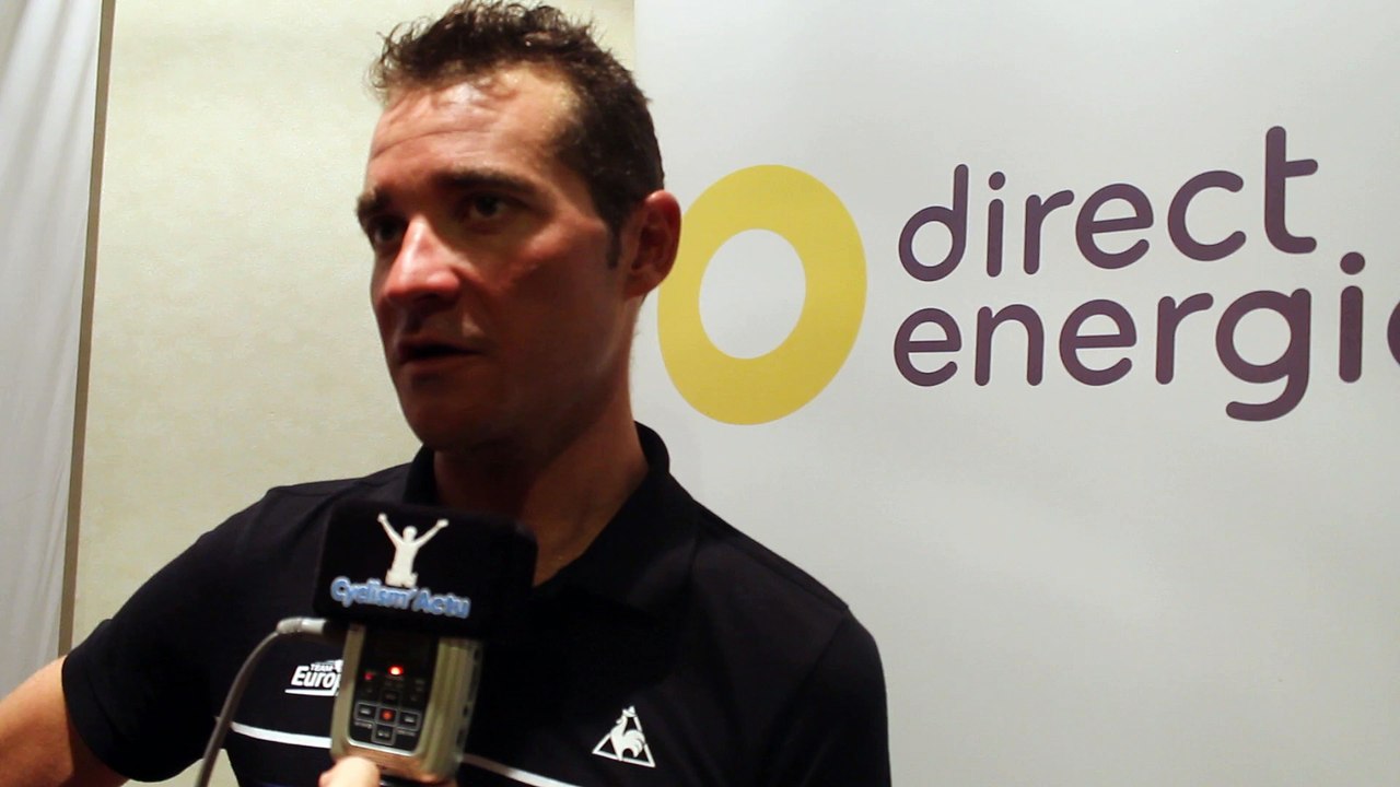 Présentation Direct Energie 2016 - Thomas Voeckler : "Content pour Sylvain Chavanel et Jean-René Bernaudeau"