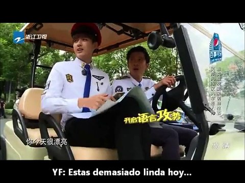 Kris Wu YiFan y Chen Handian son rechazados para dar un paseo (Sub. Español)