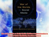 War of the Worlds to Social Media: Mediated Communication in Times of Crisis (Mediating American