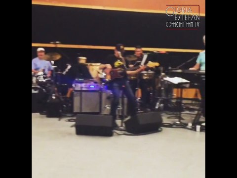 Gloria Estefan & Miami Sound Machine Rehearsal for A Viva Broadway Benefit Concert tonight!