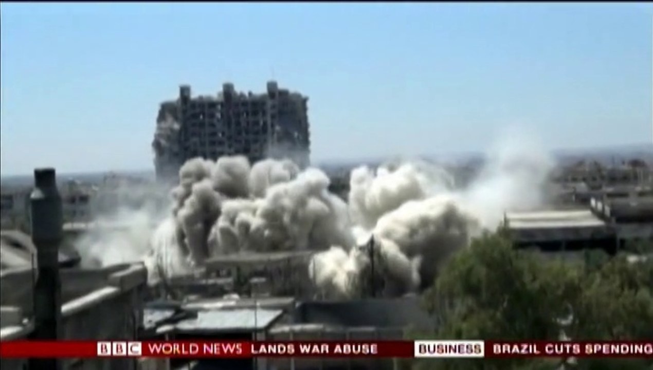 BBC 5年目に入ったシリア戦最前線 Jobar と ヨーロッパへの避難民