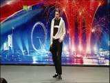 Britains Got Talent - Suleman Mirza MICHAEL JACKSON Tribute - AUDITION UNCUT-FULL