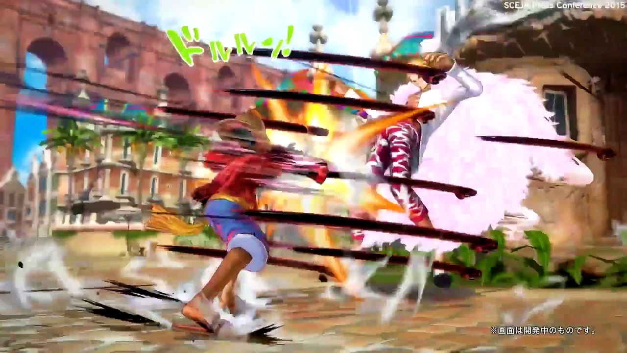 One Piece Burning Blood - PS4 & PSVita - TGS 2015 Trailer