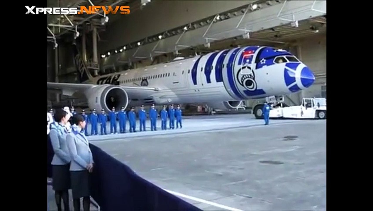 Le Boeing 787 aux couleurs de R2-D2 dévoilé