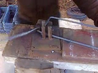 Steel Bending Manually
