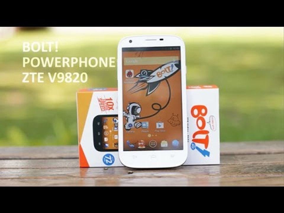 Review Powerphone Bolt ZTE V9820 Indonesia