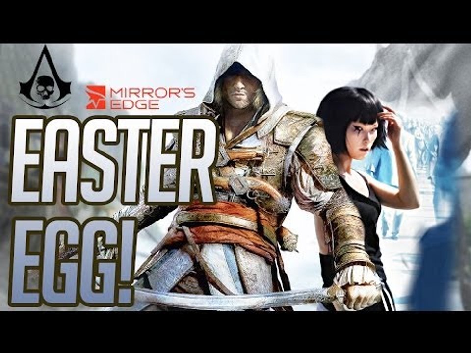 Assassin's Creed 4 - Mirror's Edge Easter Egg