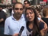 Gezi Park'nda ''llegal'' evlenme teklifi