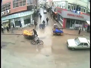 Güldüren mobese kazalar