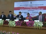 Gandhinagar Guangdong China MOU with Gujarat govt by CM Anandiben