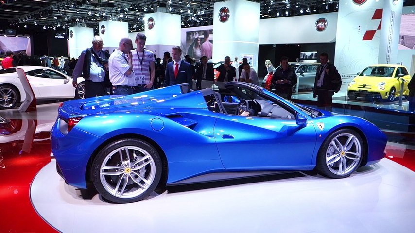 FRANCFORT 2015 Ferrari 488 Spider AutoMoto