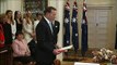 New Australia PM sworn in as Abbott departs