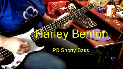 Harley Benton PB Shorty Bass