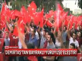 Selahattin Demirtaş'tan bayraklı yürüyüşe tepki 'Kürtler bayrağa ne zaman saldırdı'