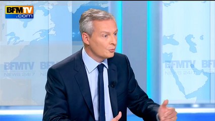 Bruno Le Maire sur l'intervention en Syrie: il faut "que la France prenne sa part"