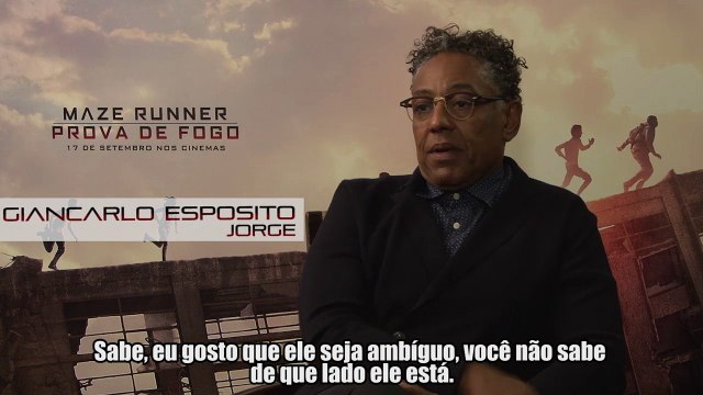 ENTREVISTA: GIANCARLO ESPOSITO - MAZE RUNNER: PROVA DE FOGO