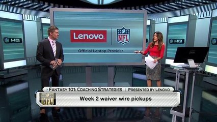 Week 2 waiver wire pickups