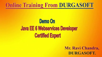 Java WebServices by Durga sir  part-3