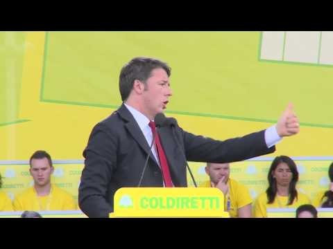 Milano - Expo 2015, Renzi alla Giornata dell’Agricoltura italiana (15.09.15)