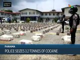 Panama Seizes 3.2 Tons of Cocaine