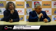 Liga Águila: declaraciones de Reinaldo Rueda D.T. de Nacional
