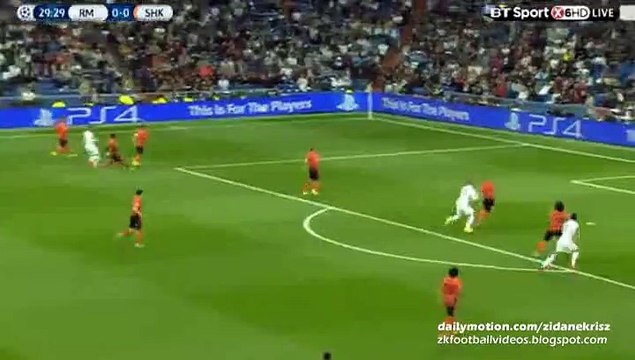 Karim Benzema 1:0 | Real Madrid v. Shakhtar Donetsk 15.09.2015 HD