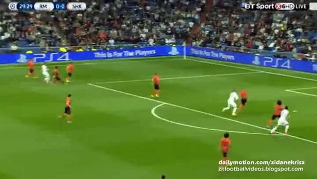 1-0 Karim Benzema Goal | Real Madrid v. Shakhtar Donetsk 15.09.2015 HD