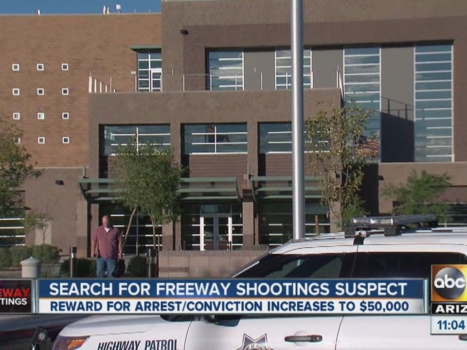 Freeway shootings update: Reward increased to $50,000