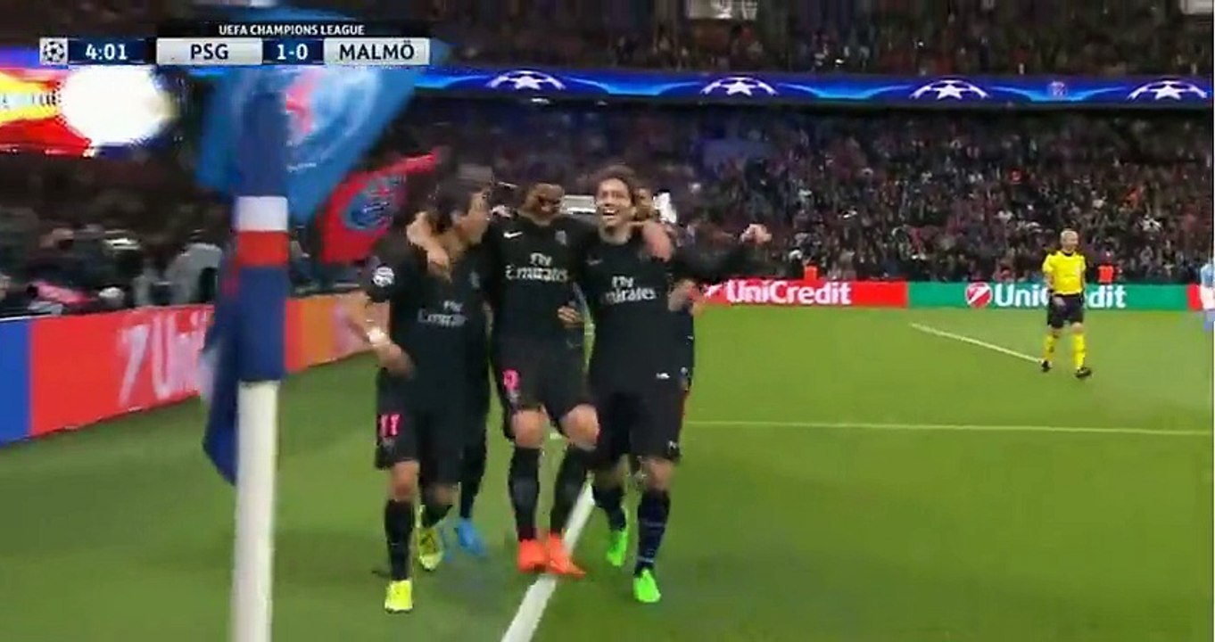 Goal Angel Di Maria - Paris Saint Germain 1-0 Malmoe FF - 15-09-2015 HD