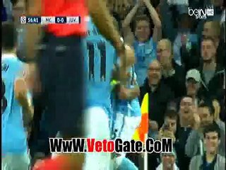 "النيران الصديقه"تتقدم بالهدف الاول للمان سيتى امام اليوفنتوس