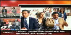 Entrevista en República Dominicana hablando de Ladrones