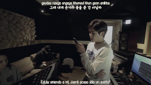 HOYA - Kiss me (Cover of Zion.T) | Sub español + Romanization + Hangul |