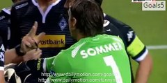 Ever Banega Penalty kick GOAL - Sevilla 2-0 M'gladbach