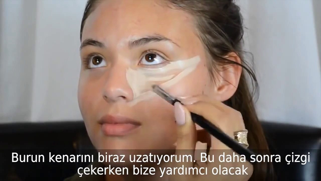 Hat makyajı tekniği ile inanılmaz değişim!