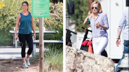 Aniston Shoots in Old Fourth Ward Park